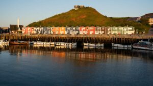 Helgoland Binnenhafen Hummerbuden
